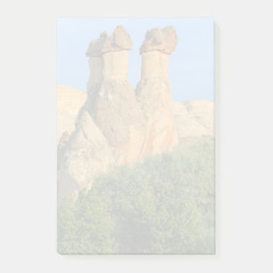 Feen-Chimneys bei Sonnenuntergang Post-it Klebezettel