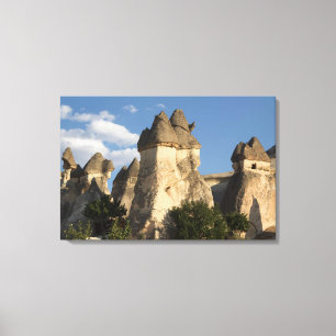 Feen-Chimneys in Kappadokien Leinwanddruck