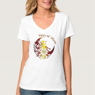 Feen des Mondes Frauen V-Shirt T-Shirt