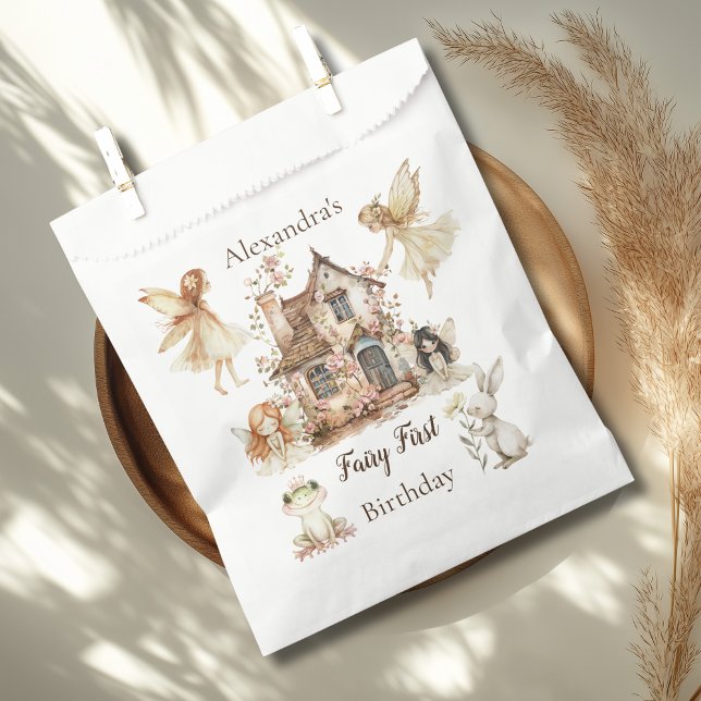 Feen-Erstgeburtstag Waldflora Geschenktütchen (Von Creator hochgeladen)