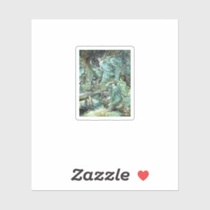 Feen Fairycore Mode Ästhetik Goblincore Cottage Aufkleber