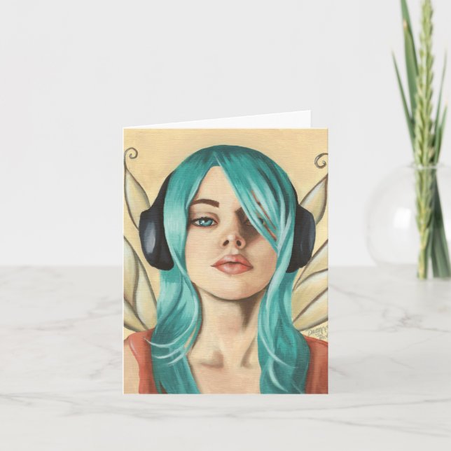 Feen-Funk #2 - Notecard Karte (Vorderseite)