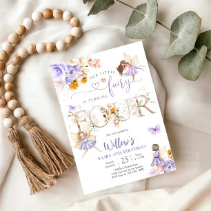 Feen-Geburtstags-Einladung Mädchen Einladung