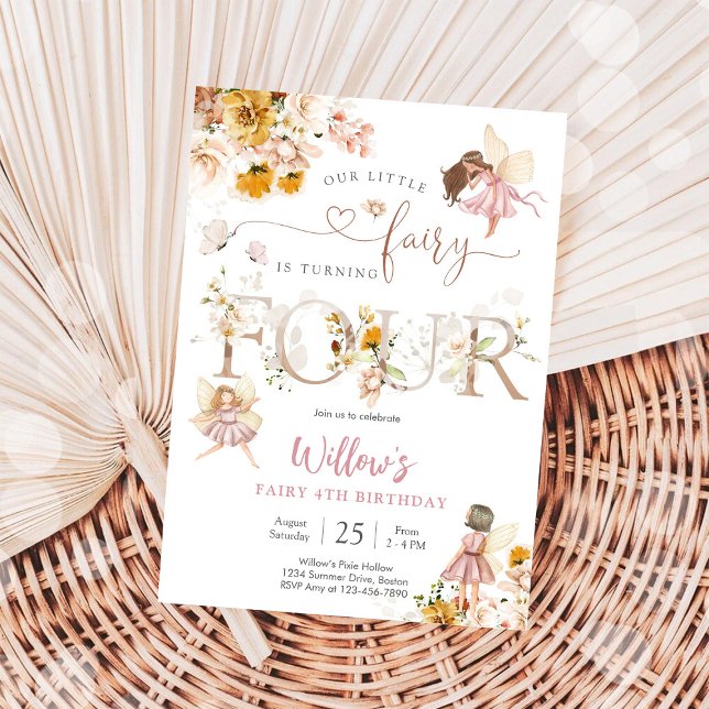 Feen-Geburtstagseinladung Mädchen Einladung (Von Creator hochgeladen)