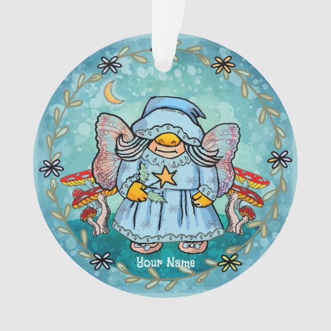 Feen-Gnom Ornament (Vorderseite)
