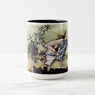 Feen im Garten Zweifarbige Tasse