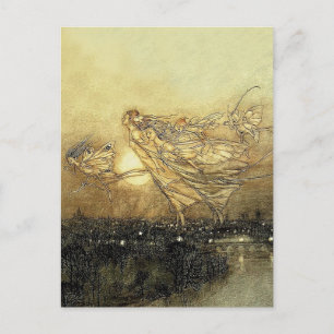 „Feen im Kensington Garden“ von Arthur Rackham Postkarte
