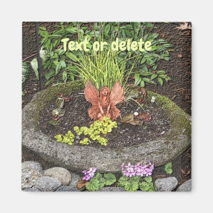 Feen In Einem Garten Natur Personalisiert Magnet