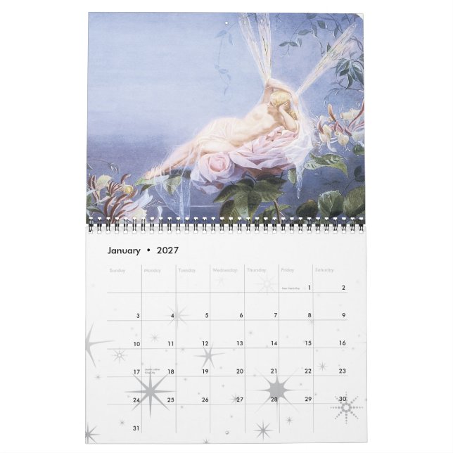 Feen-Kalender Kalender (Jan 2027)
