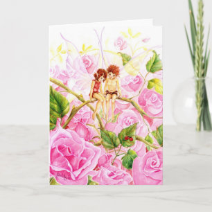 Feen-Liebe-Karte Feiertagskarte