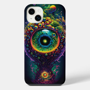 Feen-Magie Trippy-Psychedelische iPhone / iPad-Hül 14 Plus Hülle