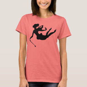 Feen-Patin-Silhouette T-Shirt