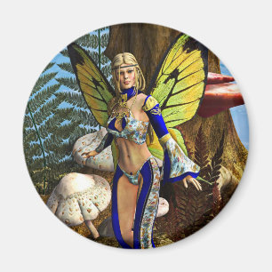 Feen-Schmetterling Magnet