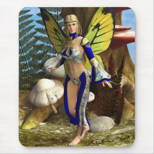 Feen-Schmetterling Mousepad