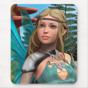 Feen-Schmetterling Mousepad