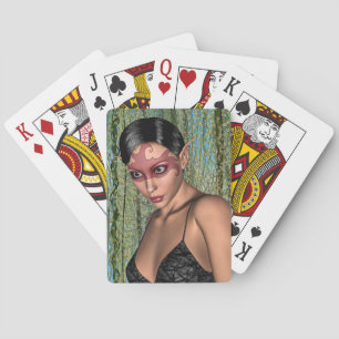 Feen-Schmetterling Spielkarten