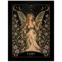 Feen-Tarot-Kunst im Sternenlicht