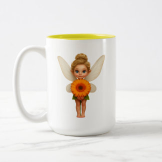 Feen-Tasse  Zweifarbige Tasse