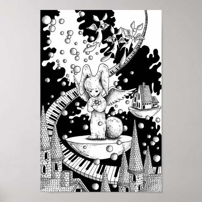 Feen und das Land des Himmels. Poster (Vorne)