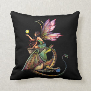 Feen- und Drachen-Kissen "Drachenkugeln" Kissen