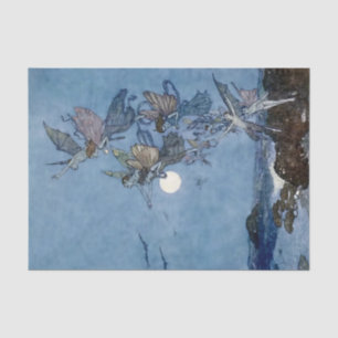 „Feen und Elfen“ von Edmund Dulac aus „Der Sturm“ Seidenpapier