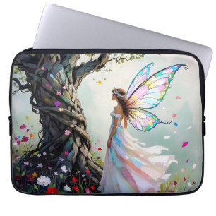 Feen- und Magischer Weinrebenbaum Laptopschutzhülle