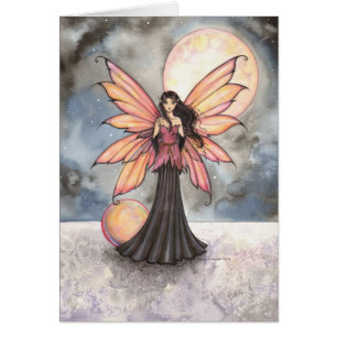 Feen- und Vollmond-Fantasy-Kunst