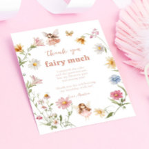 Feenbuntes Wildblumen-Mädchen 1. Geburtstag