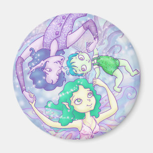 Feenfamilienmagnet Magnet