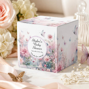 Feengarten-Baby-Party Geschenkschachtel