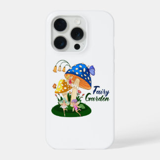 Feengarten Süße Magische Pilzkunst iPhone 15 Pro Hülle