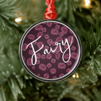 Feenhaft zu personalisieren ornament aus metall