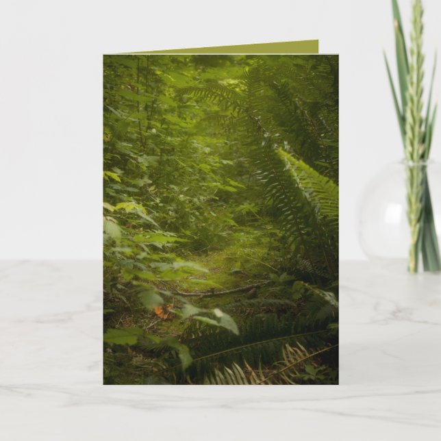 Feenhafte Bahn-Fantasie-Fotografie-Gruß-Karte Karte (Vorderseite)