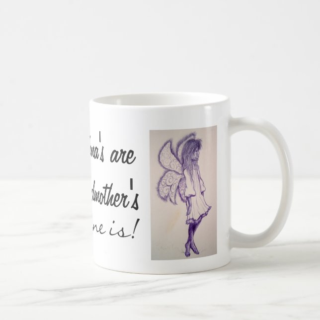 Feenhafte Großmutter-Tasse Kaffeetasse (Rechts)
