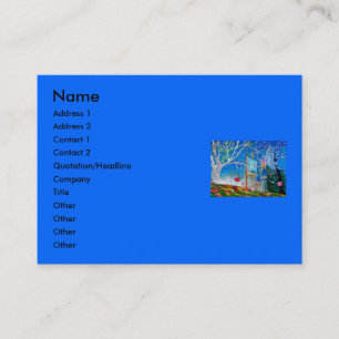 Feenhafte Künstler-Fee Visitenkarte