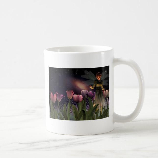 Feenhafte Nachtmagie-Tasse Kaffeetasse (Rechts)