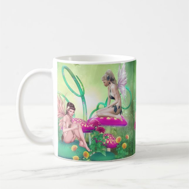 Feenhafte Sitzung Kaffeetasse (Links)