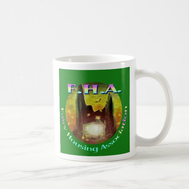 "Feenhafte Wohnungsbaugesellschaft " Kaffeetasse (Rechts)