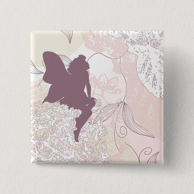 Feenhafter Knopf Button (Vorderseite)