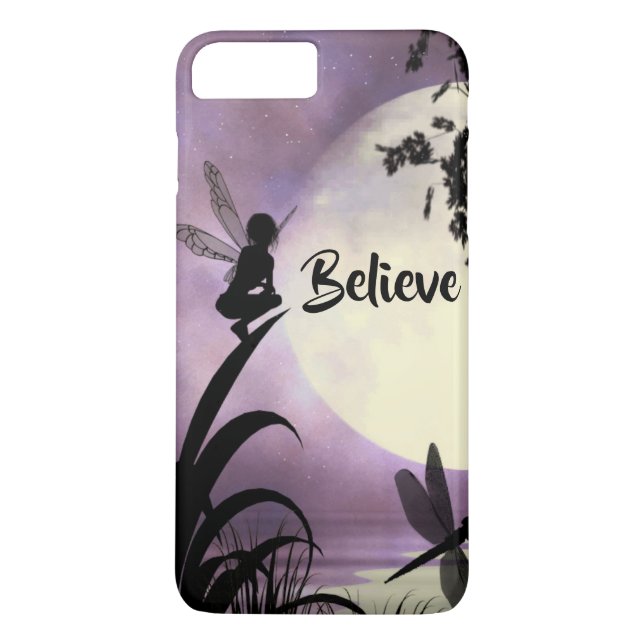 Feenhafter Mond glauben iPhone Fall Case-Mate iPhone Hülle (Rückseite)