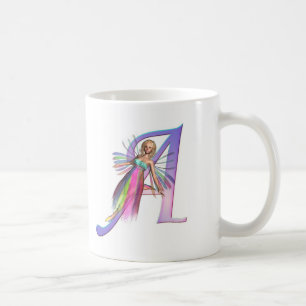 Feenhaftes Alphabet - beschriften Sie A Kaffeetasse