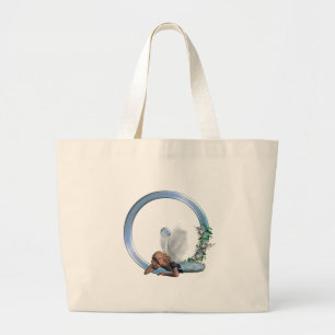 Feenhaftes Monogramm O Jumbo Stoffbeutel