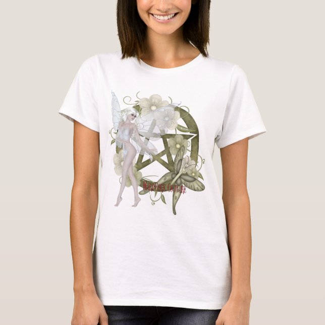 FEENHAFTES Pentagramm T-Shirt (Vorderseite)