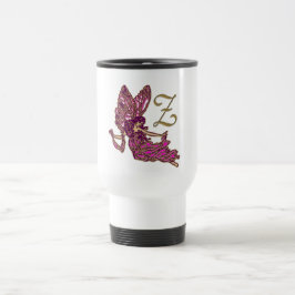 Feenhaftes z-Monogramm Reisebecher