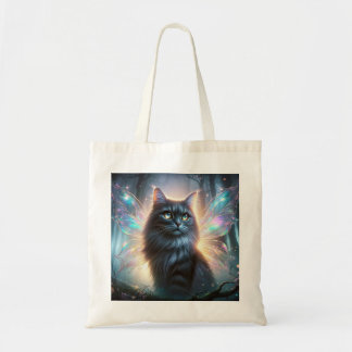Feenkatze inspiriert von keltischer Folklore Cat-s Tragetasche