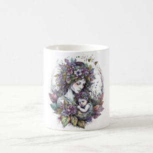 Feenmutter und Kind Kaffeetasse