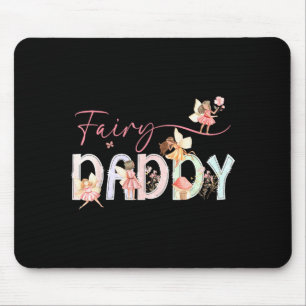 Feenpapa magische Blumen Geburtstagsmädchen Märche Mousepad