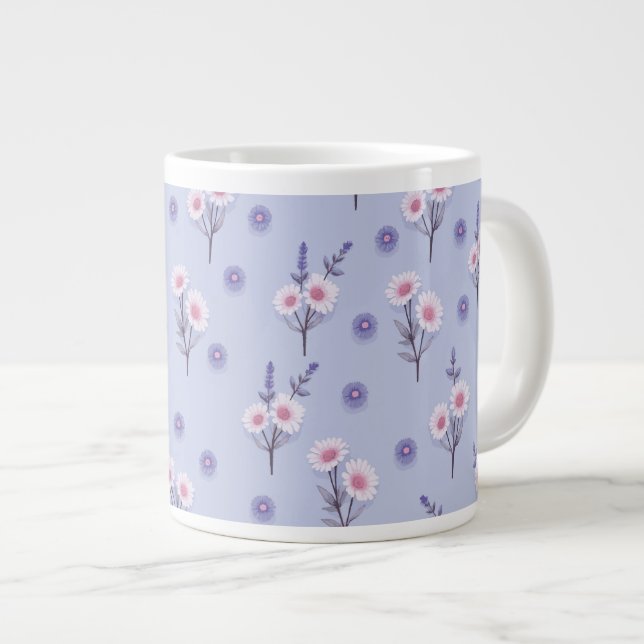 Feenstaub-Gänseblümchen Jumbo-Tasse (Vorderseite Rechts)