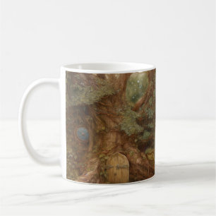 Feentür im Wald Kaffeetasse