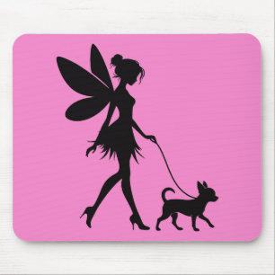 Feenwandelnder Chihuahua Mousepad